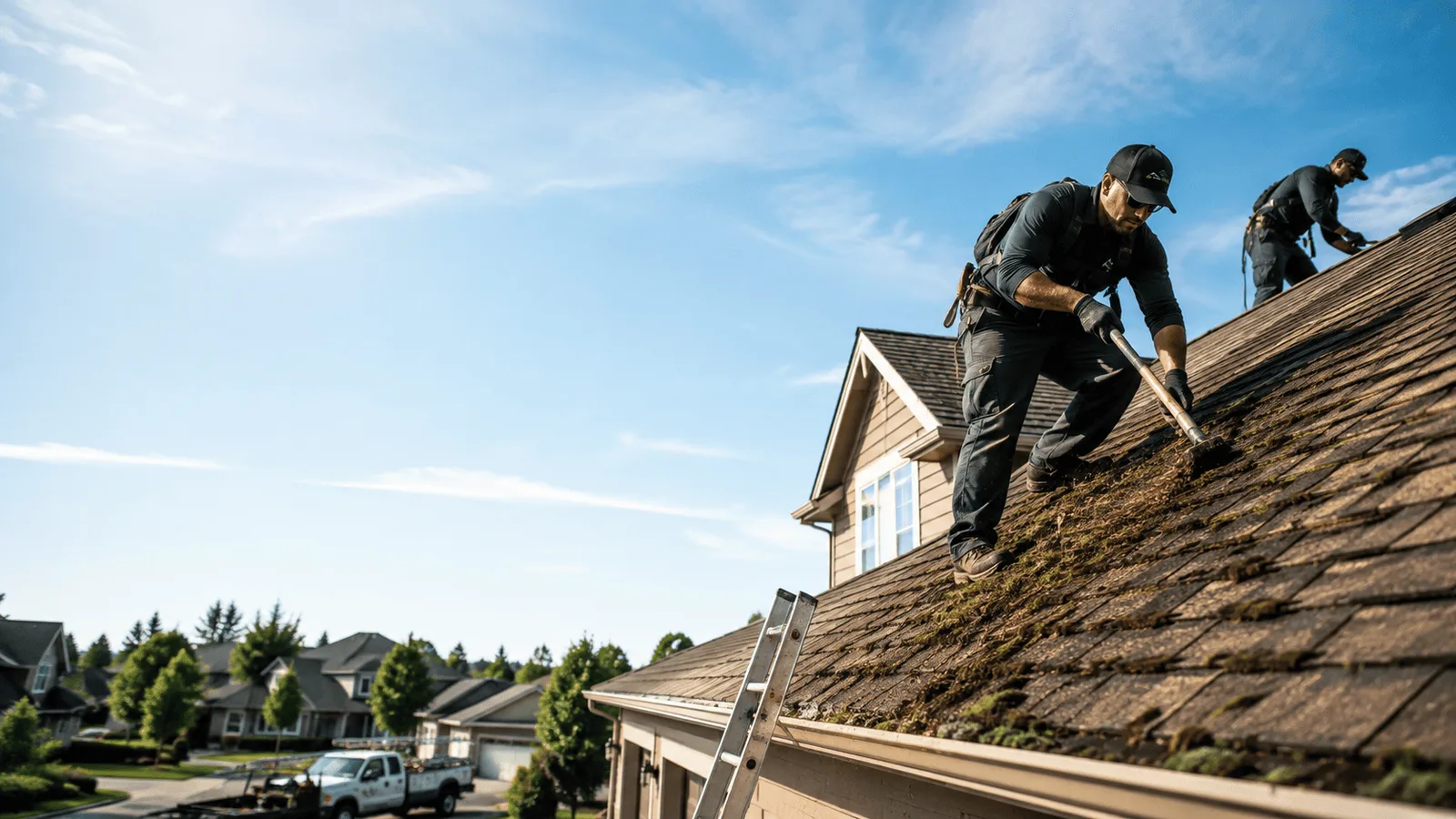 Roof Moss Removal in Bryant, IN near me